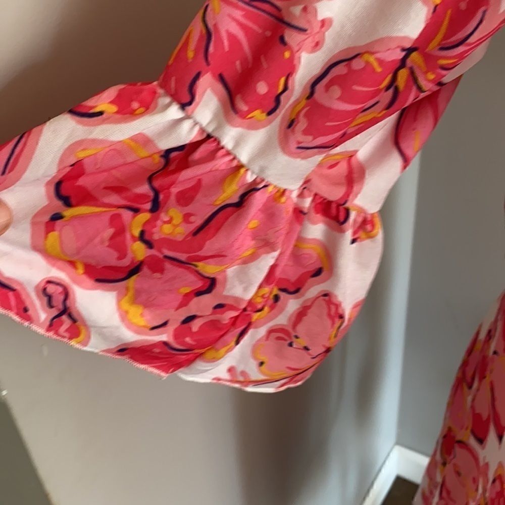Simply Southern | Sarasota Floral Tassel Dress | L - Picture 3 of 7